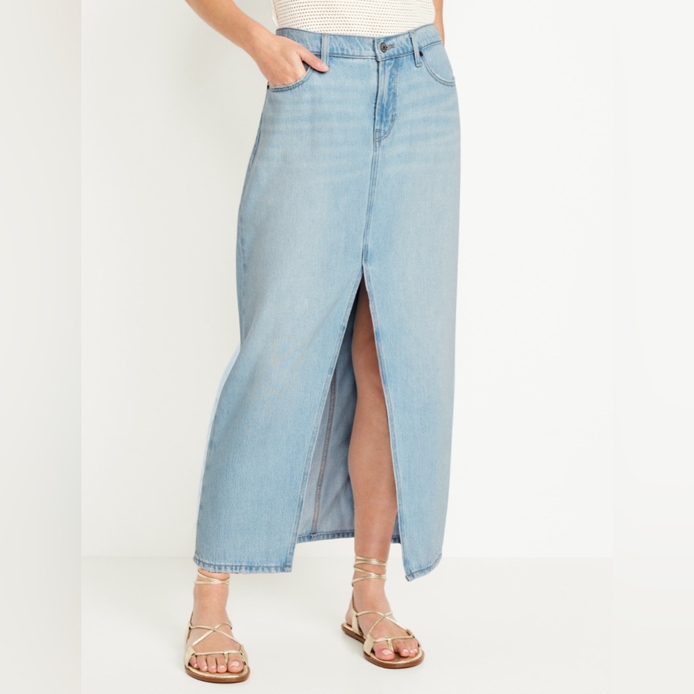 Old Navy Jean Skirt